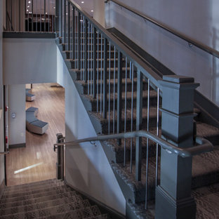 30_Industrial Style Staircase in Renovated Community Clubhouse, Arlington VA 222