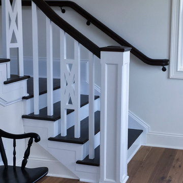 32_Sophisticated Farmhouse Style Stair, Aldie, VA 20105