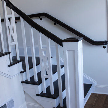 32_Sophisticated Farmhouse Style Stair, Aldie, VA 20105