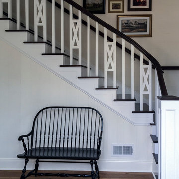 32_Sophisticated Farmhouse Style Stair, Aldie, VA 20105