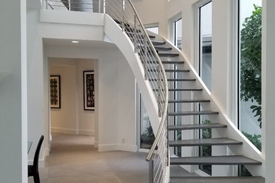 Example of a staircase design in Miami