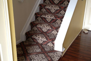 3x5 Area Rugs Installed on Steps