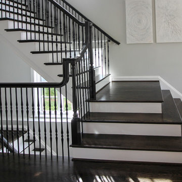 41_Dramatic Semi-Floating Staircase for Top D.C. Area Builder, Arlington VA 2220