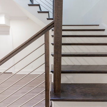 50_Striking Elegance and Simplicity in Floating Staircase, Vienna VA 22182
