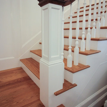 56_Elegant Wall-Mounted Craftsman Style Staircase, Arlington VA 22205