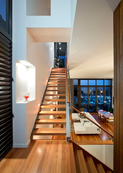 Contemporary Staircase by Jamison Architects