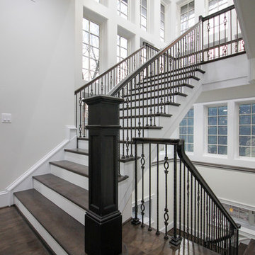 64_Freestanding Mezzanine Staircase, McLean VA 22101