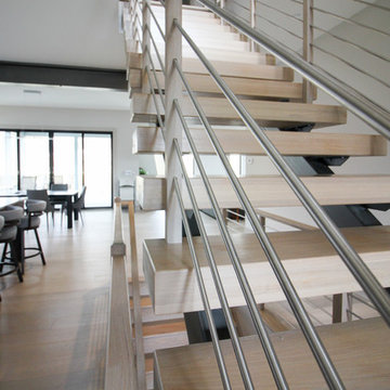 66_Eye-catching and Stylish Modern Staircase, Vienna VA 22180