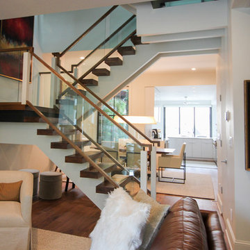68_Innovative and Ultra-modern Stairs with Glass Landings, Washington DC 20009