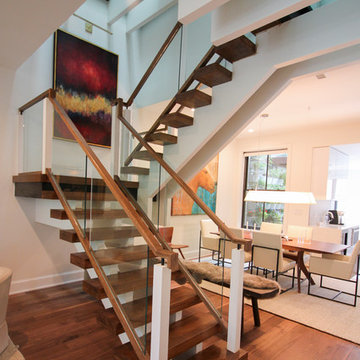 68_Innovative and Ultra-modern Stairs with Glass Landings, Washington DC 20009