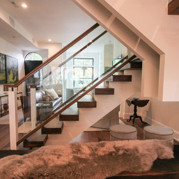 68_Innovative and Ultra-modern Stairs with Glass Landings, Washington DC 20009