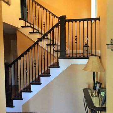 A Craftsman Stair remodel