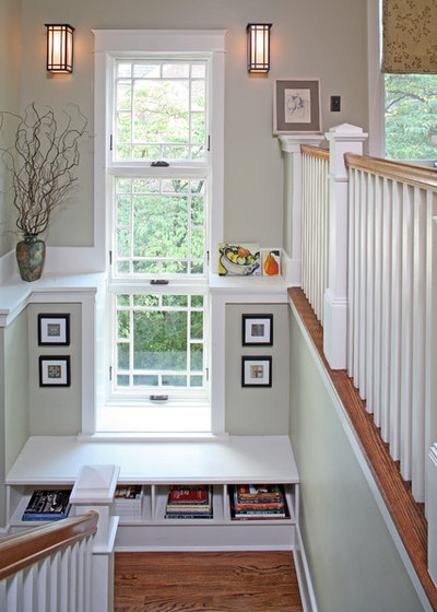 Craftsman Staircase by Brennan + Company Architects
