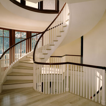 A shot of the staircase