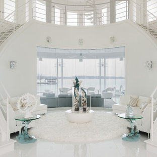 Example of a minimalist staircase design in Houston