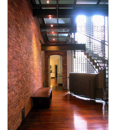 Modern Staircase by Abelow Sherman Architects LLC