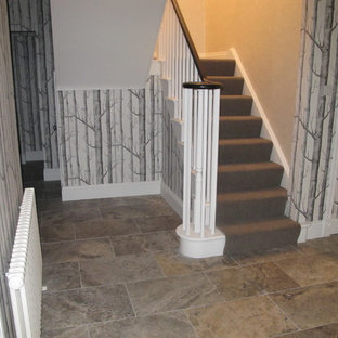 Example of a classic staircase design in Hampshire