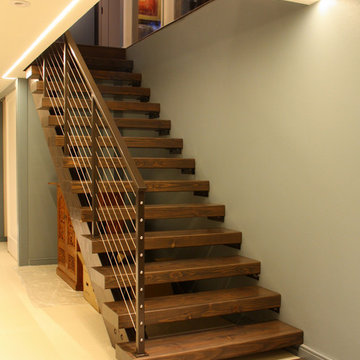 After: Stairway to basement