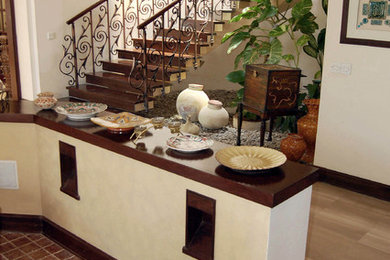 Inspiration for a mediterranean staircase remodel in Other