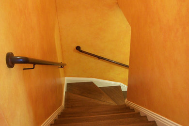 Design ideas for a bohemian staircase in San Francisco.