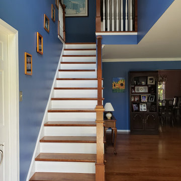 American Cherry hardwood and stairs