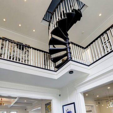 Annapolis Custom Home with Spiral Staircase