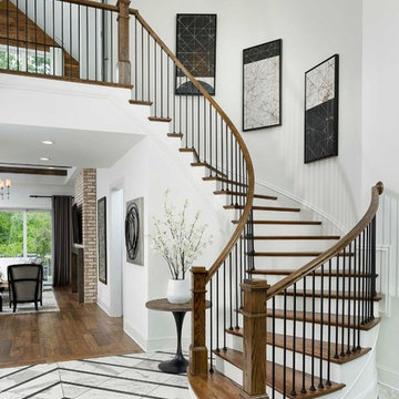 75 Curved Staircase Ideas You'Ll Love - May, 2023 | Houzz