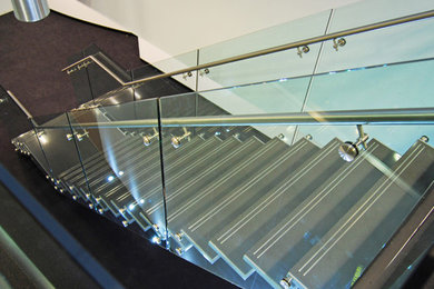 Design ideas for a modern staircase in London.