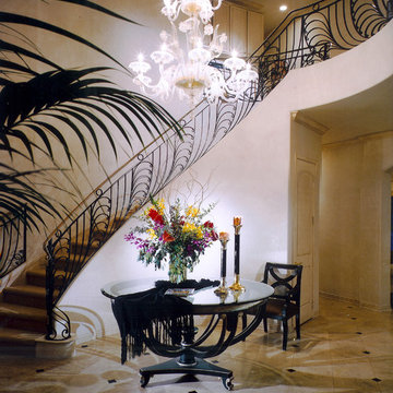 Art Deco Staircase and entry