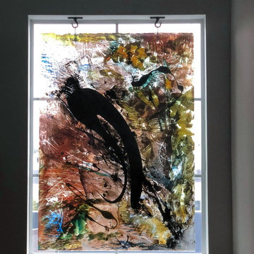 Art Installation - Glass Window Piece