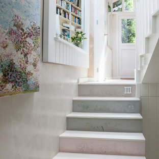 Idéer för shabby chic-inspirerade trappor