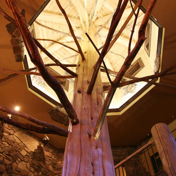 Aspen Creek Lodge - Pine Tree Turret Feature