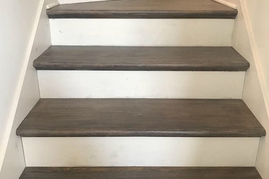 Staircase - coastal staircase idea in Jacksonville