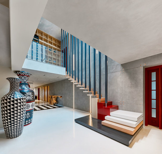 Contemporary Staircase by Fadd Studio