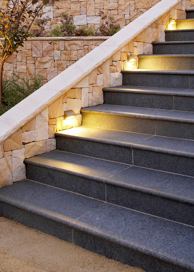Contemporary Staircase by Space Landscape Designs
