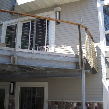 Backyard Steel Deck