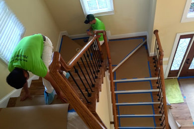 Staircase photo in Charlotte