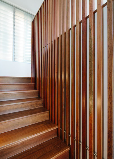 Minimalistisch Treppen by Davis Architects