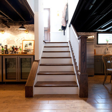 Basement stairs