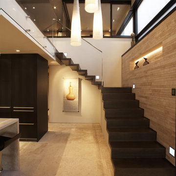 Beck Residence - stair