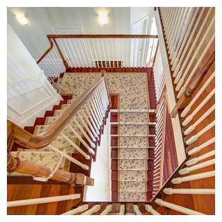 Bedford, NH Stair Runner 2 - Traditional - Staircase - Manchester - by ...