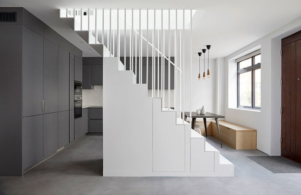 Contemporary Staircase by MATA Architects