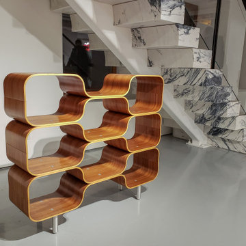 Bent plywood furniture