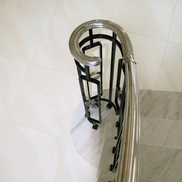 Bespoke Balustrade with Stainless steel Handrail