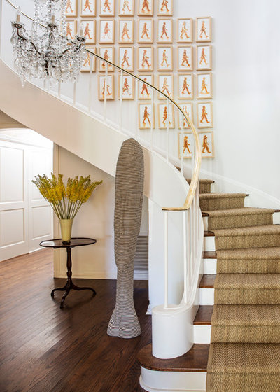 Klassisch modern Treppen by Jonathan Winslow Design