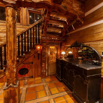 Big Rock Log Home