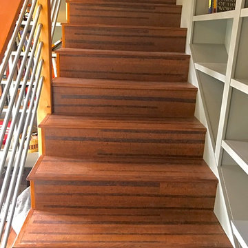 Book Case on Stairs
