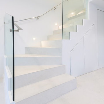 Bright and Airy Glass Railings