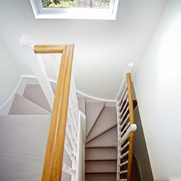 Bright Loft Staircase