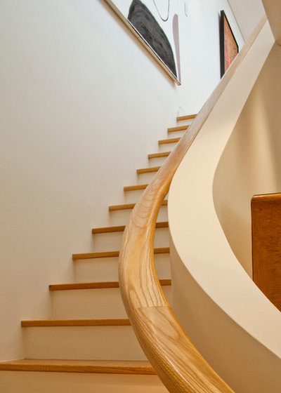 Contemporary Staircase by TO THE MIL excellence in construction